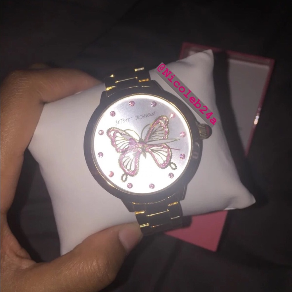 Betsey Johnson Butterfly Watch